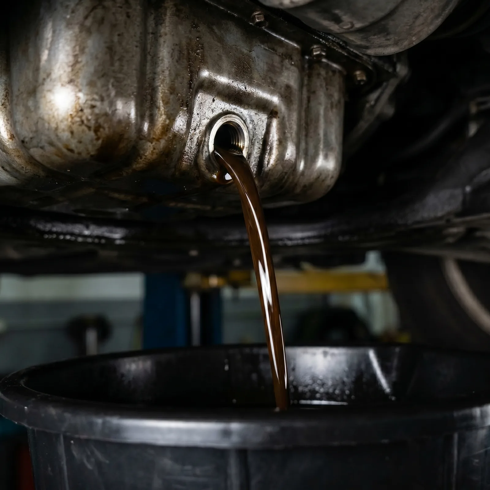 Oil change service — synthetic, blend, conventional